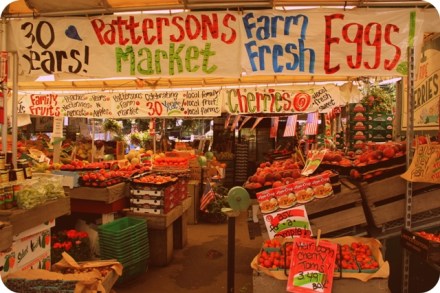 local produce market
